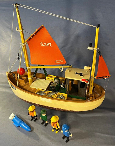 Playmobil fischkutter susanne - fischkutter,